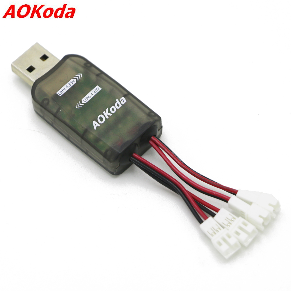 Rc Helicopter Hobby Grade - AOKoda CX405 Caricabatteria micro USB 4CH