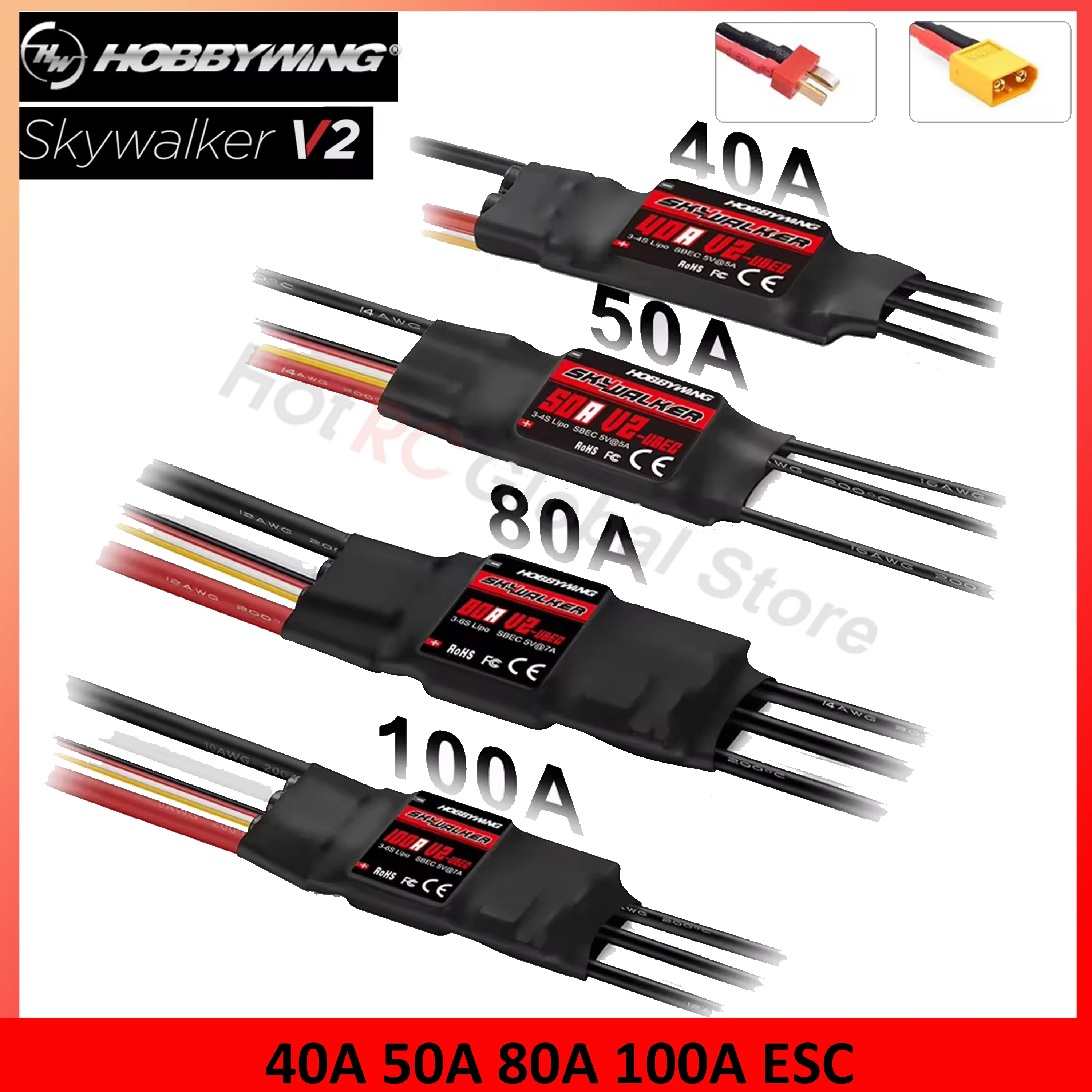 Rc Hobby Wing - HOBBYWING Skywalker serie V2 40A 50A