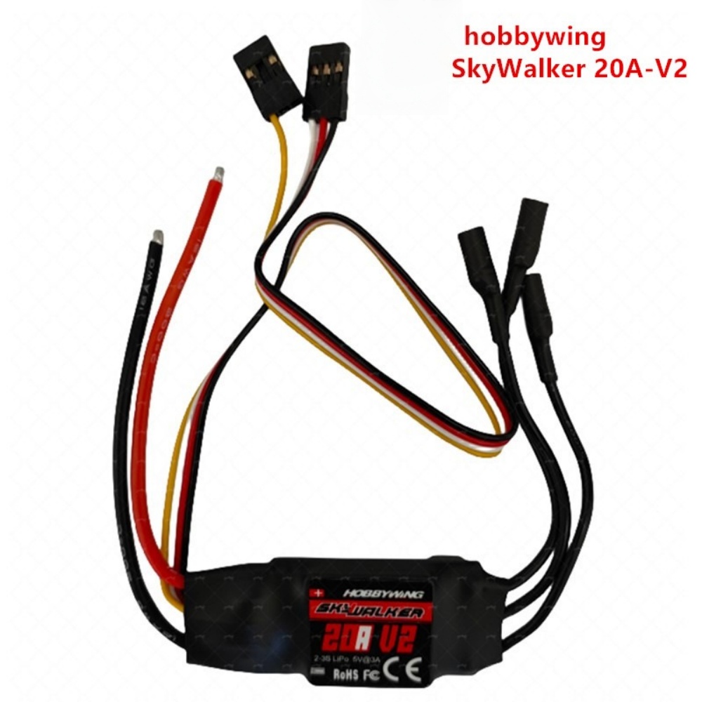 Rc Hobby Wing - RC FATJAY Hobbywing SkyWalker-20A-V2 ESC 20A