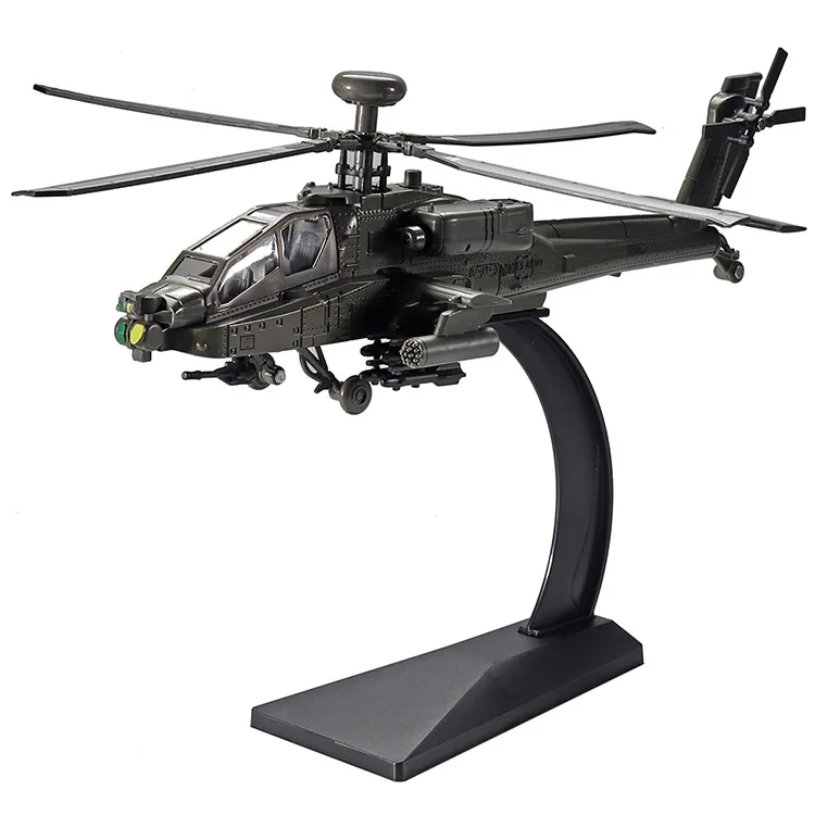 Rc Helicopter Hobby Grade - 1/32 scala Apache elicottero Diecast modello