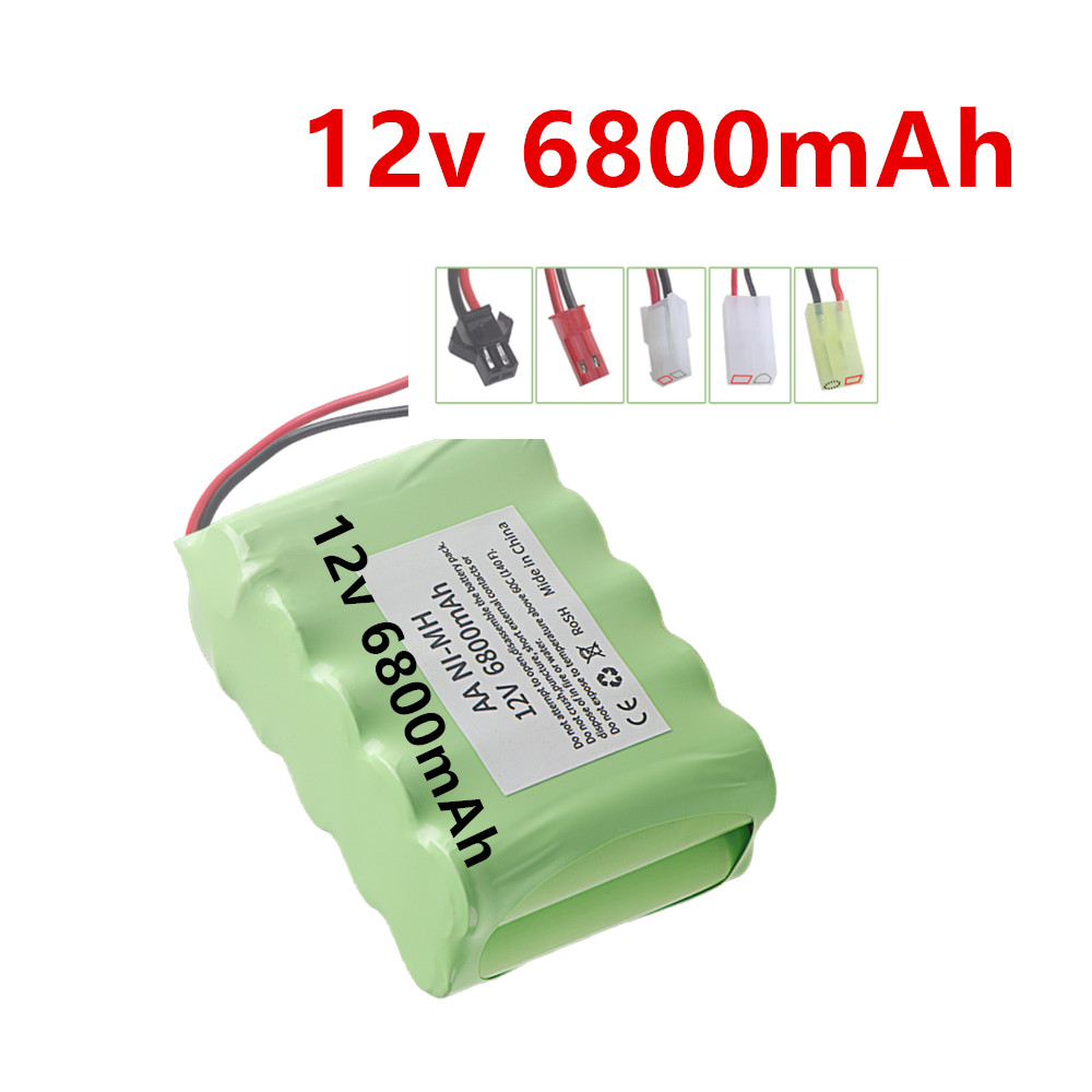 Rc Hobby Tools - Batteria ricaricabile NI-MH da 12 V