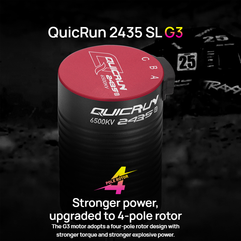 Rc Hobby Wing - Motore brushless HOBBYWING QuicRun 2435 G3