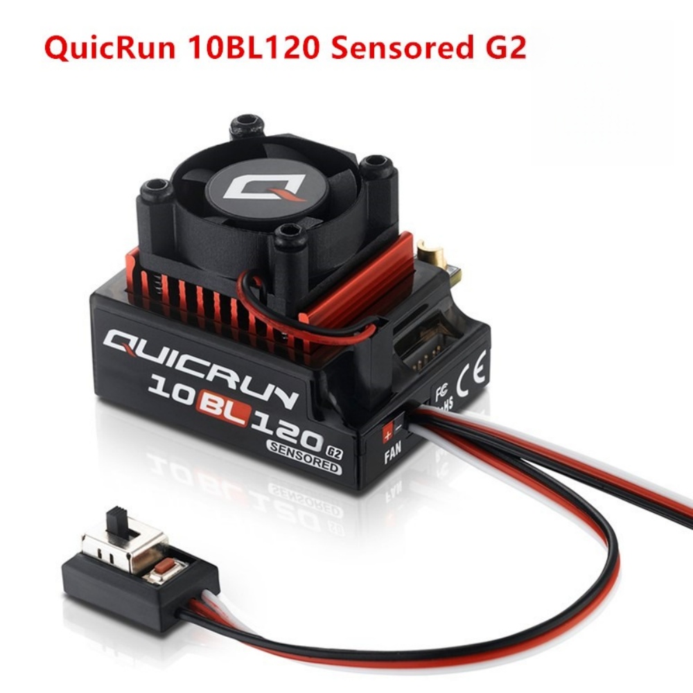 Rc Hobby Wing - FATJAY Hobbywing QUICRUN-10BL-120-G2 120A ESC Regolatore