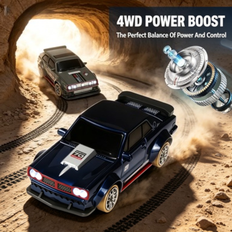 Auto RC Drift 4WD 1:63 con Ste - Led Light Kit Rc recensione e prezzo