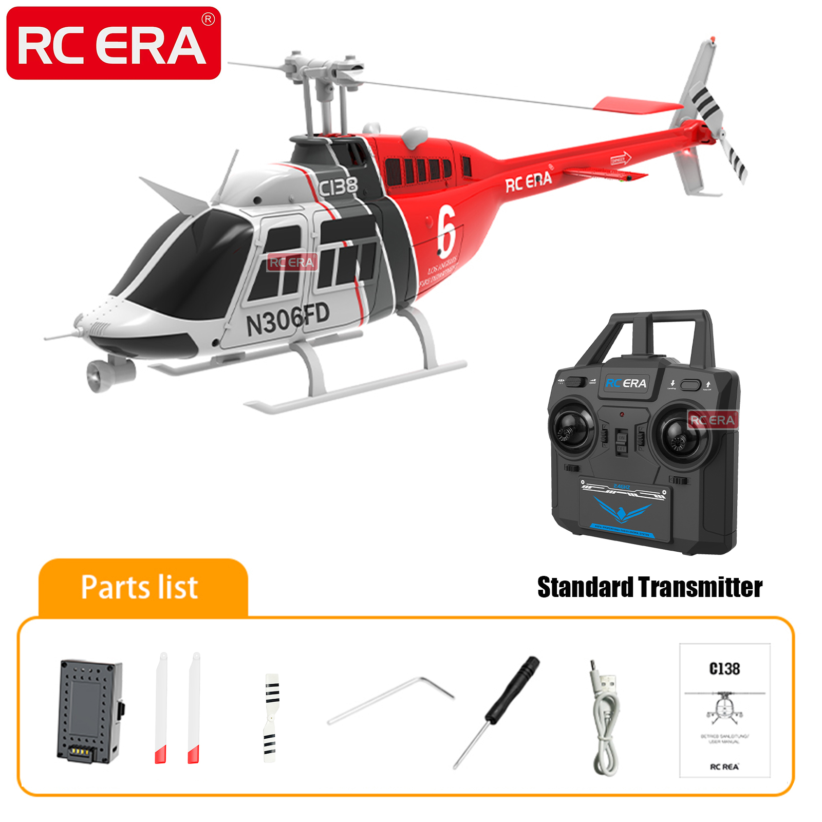 RC ERA C138 BELL 206 Jet Range - Rc Hobby Jet recensione e prezzo