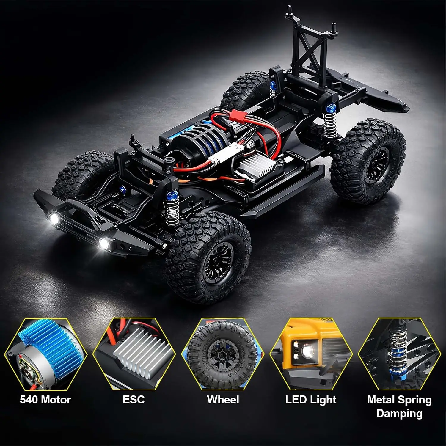 Auto RC Crawler in Scala 1/10  - Rc Hobby Grade Crawler recensione e prezzo