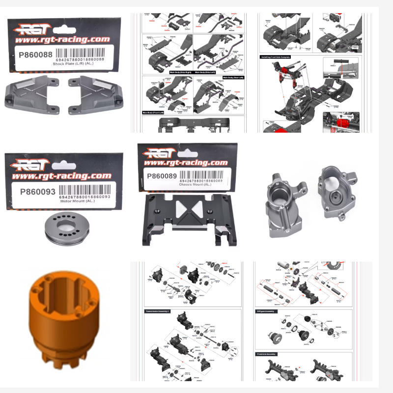Pezzi di ricambio RGT P860086  - Rc Hobby Grade Crawler recensione e prezzo