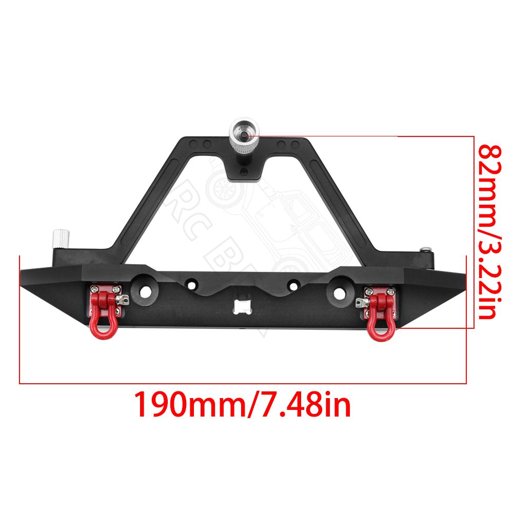 Paraurti posteriore anteriore  - Rc Hobby Grade Crawler recensione e prezzo