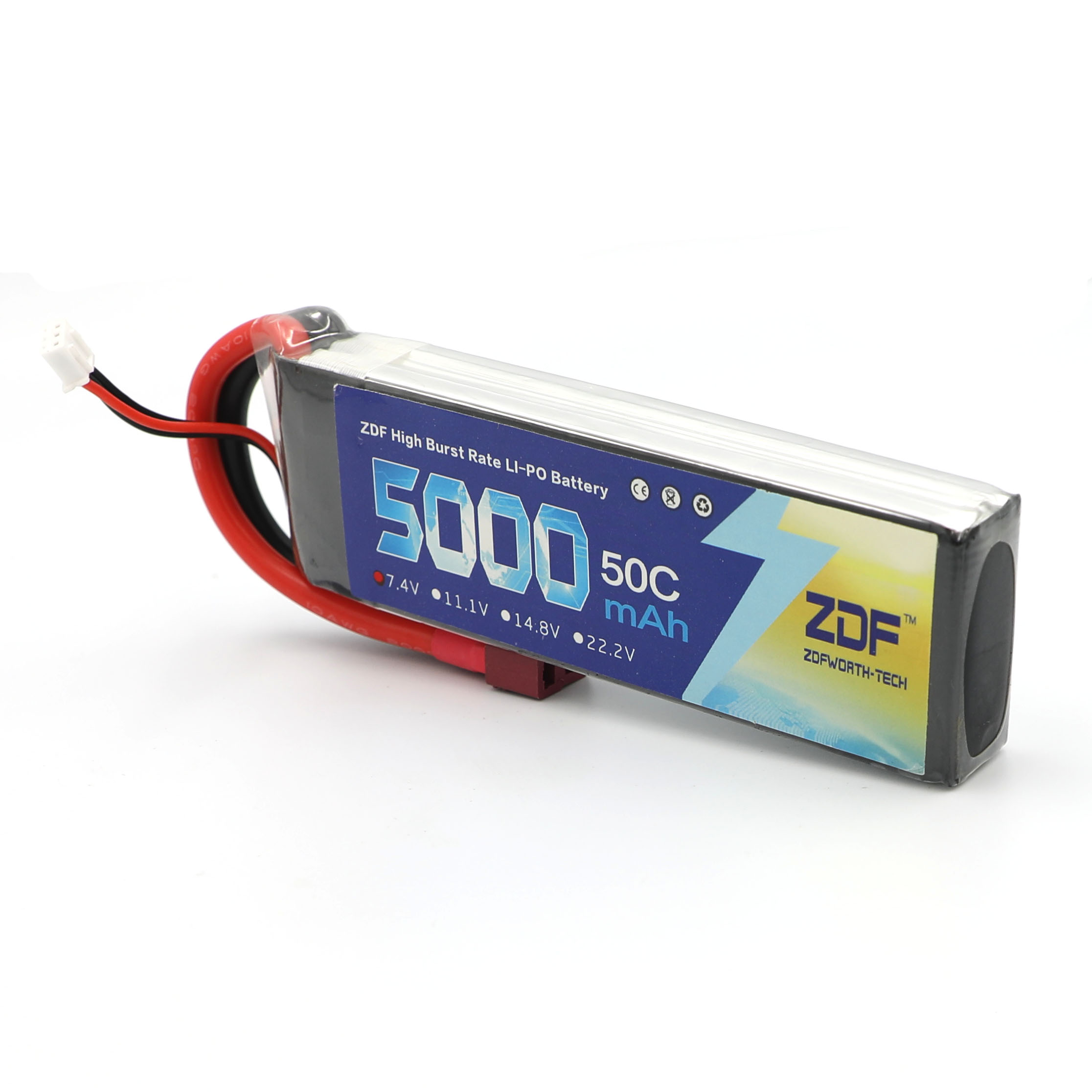 ZDF RC Lipo Batteria 7.4V 5000 - Rc Hobby Jet recensione e prezzo