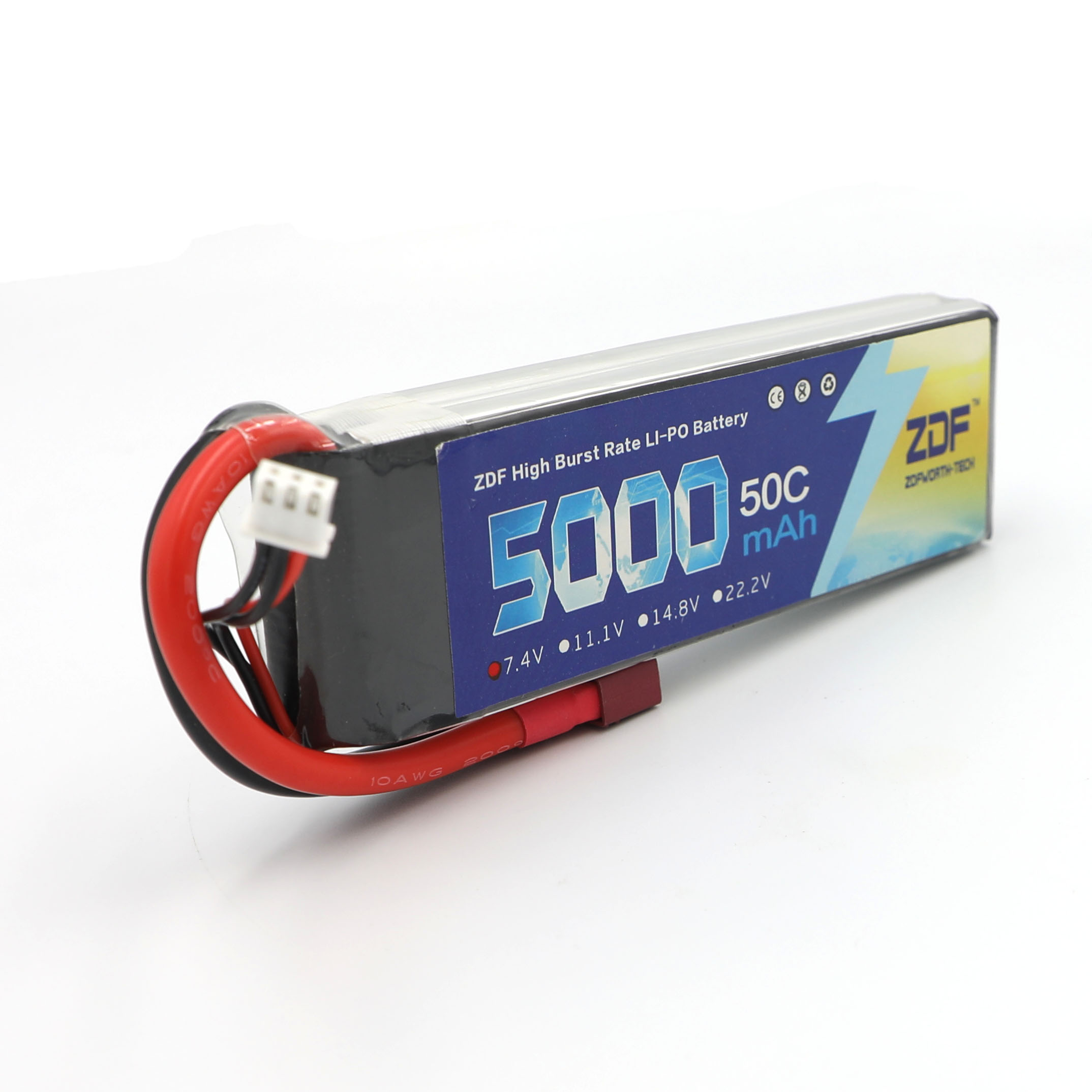 ZDF RC Lipo Batteria 7.4V 5000 - Rc Hobby Jet recensione e prezzo