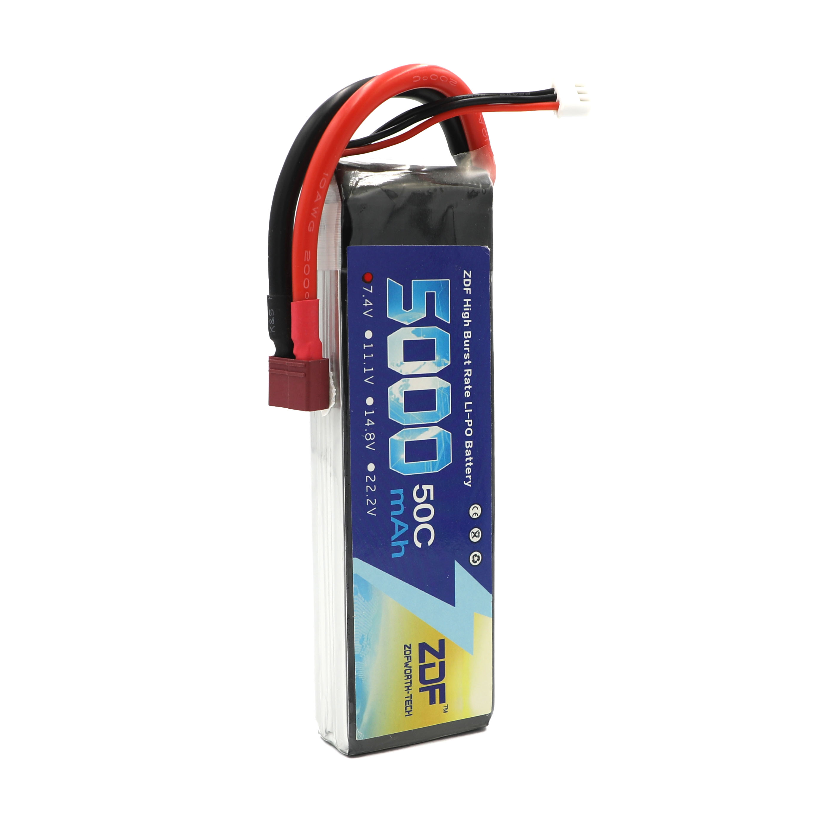 ZDF RC Lipo Batteria 7.4V 5000 - Rc Hobby Jet recensione e prezzo