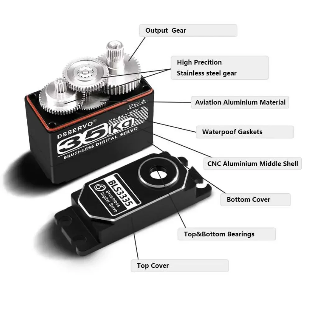 35KG BLS3335 Servomotore digit - Rc Hobby Tools recensione e prezzo