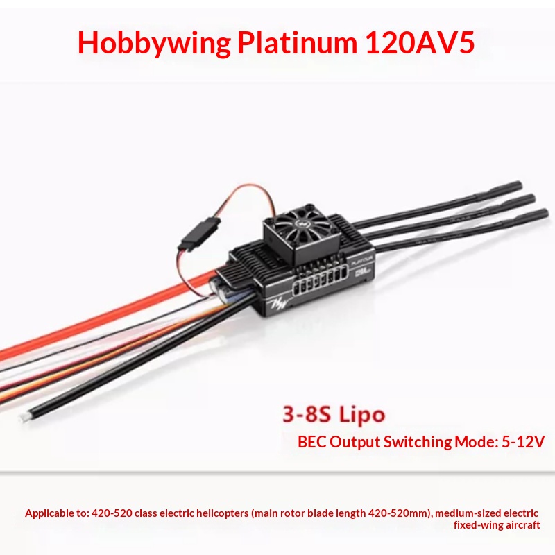 Hobbywing Platinum 80a V5, 120 - Rc Hobby Wing recensione e prezzo
