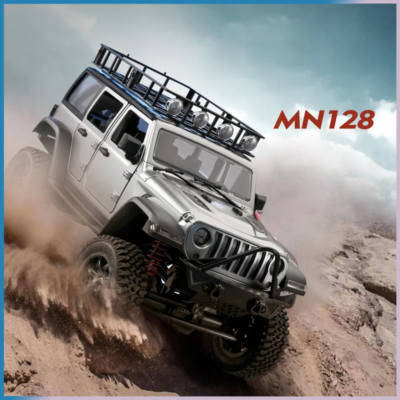Auto RC Crawler 4x4 MN128 2.4G - Led Light Kit Rc recensione e prezzo