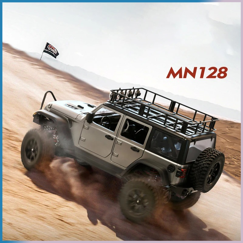 Auto RC Crawler 4x4 MN128 2.4G - Led Light Kit Rc recensione e prezzo
